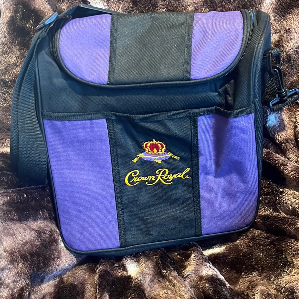 Crown Royal Purple and Black Cooler Bag